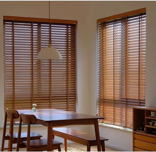 Горизонтальные жалюзи деревянные голландия
